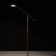 Hillebrand Halogen Bronze Floor lamp 1980s Germany