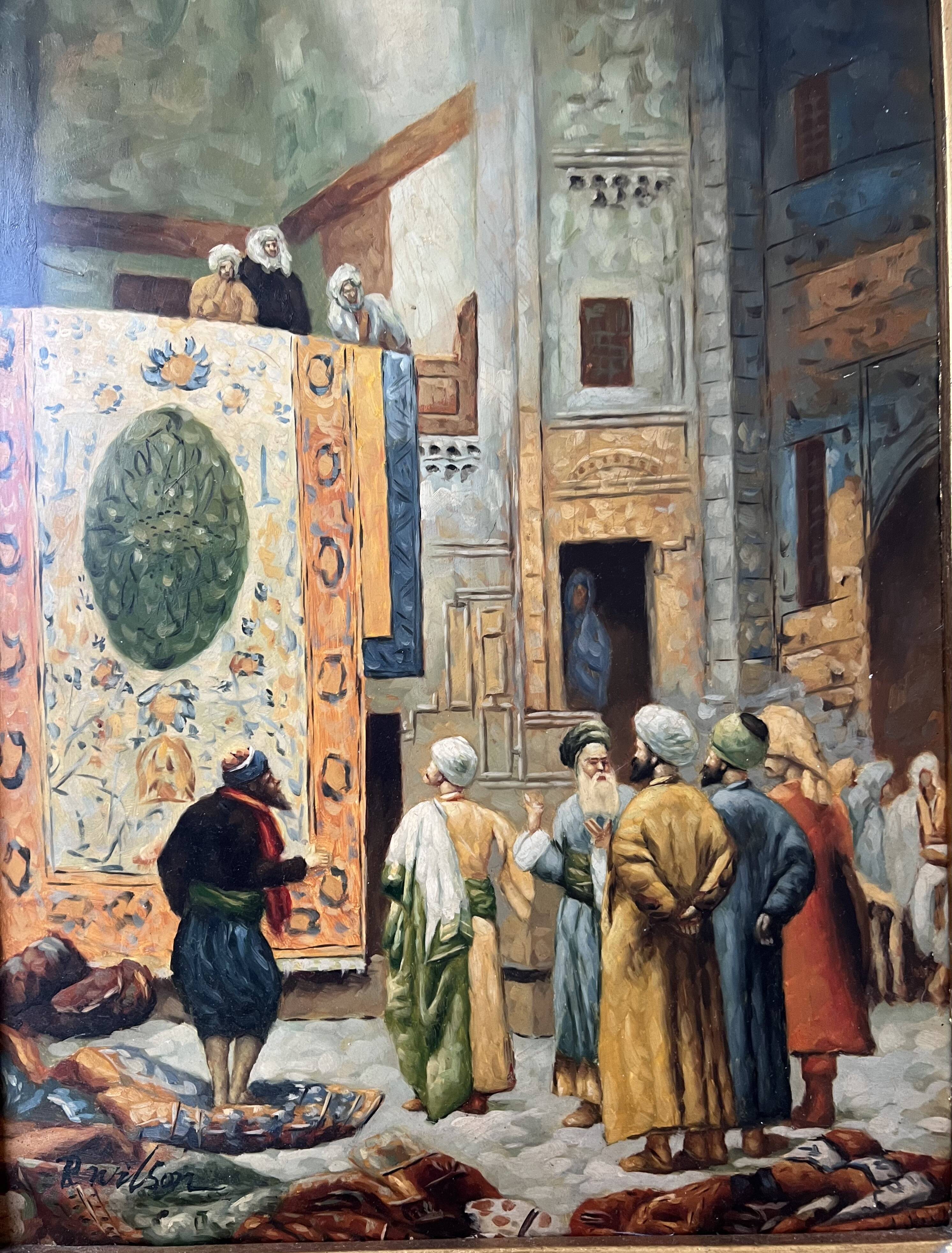 Tableau Orientaliste R Wilson