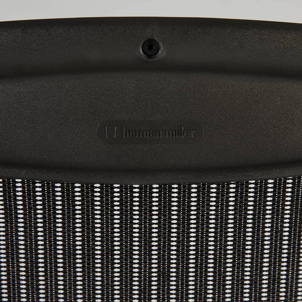 Chaise de bureau noire Herman Miller Original Chadwick & Stumpf Aeron B