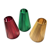 Lampshades day lot of 3 colors