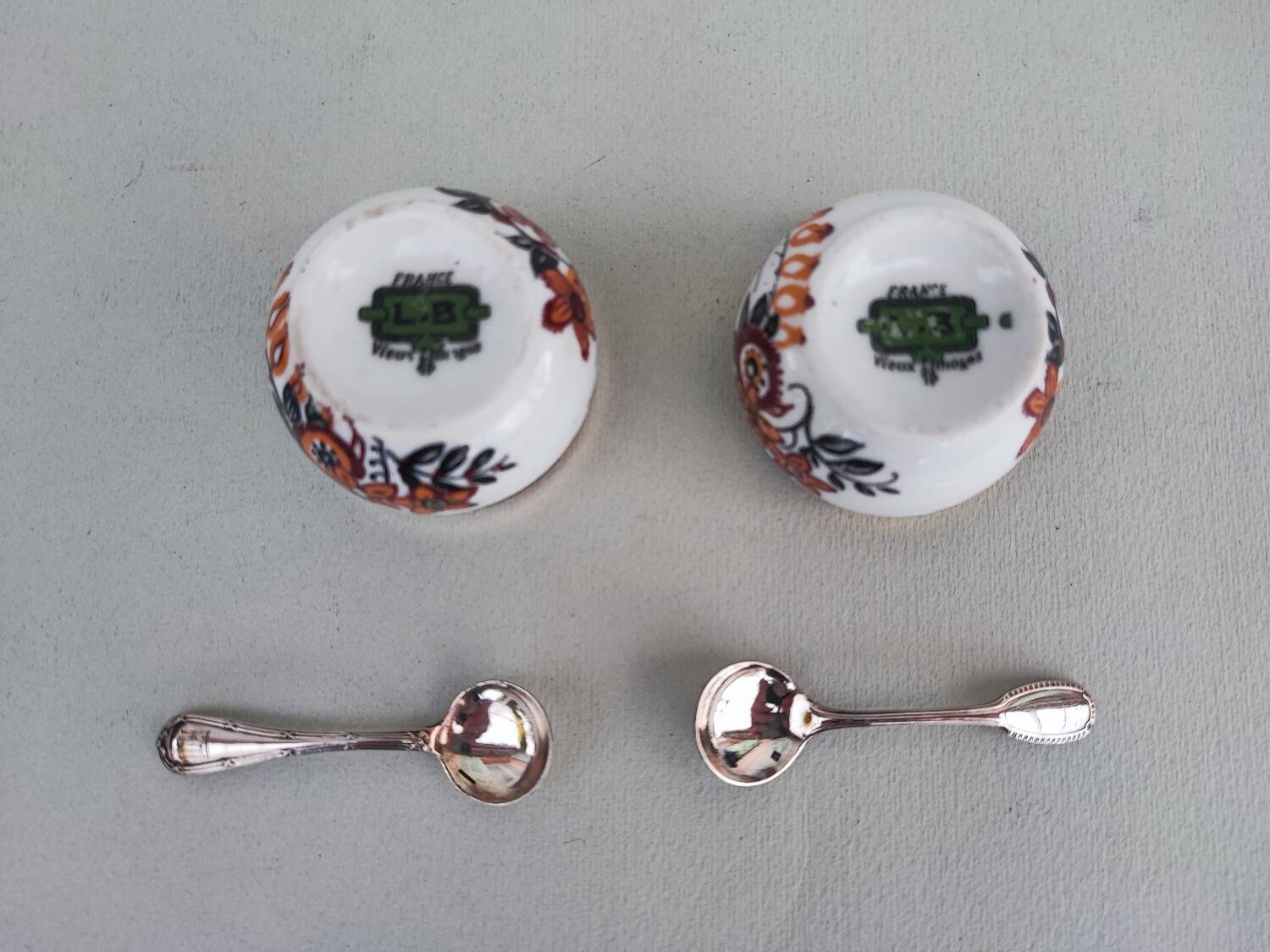 Limoges salt and pepper set