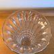 Moulded glass vase 1950 Art Deco