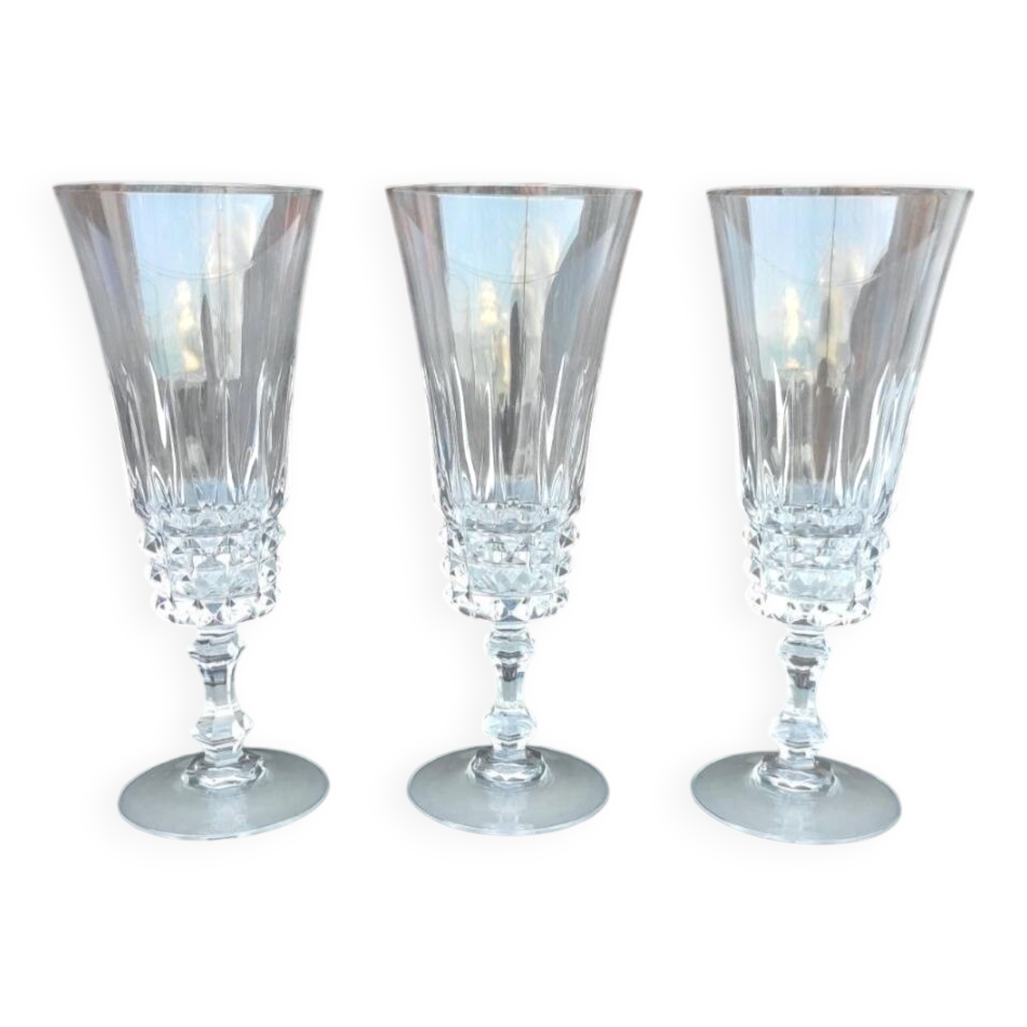 Crystal flutes