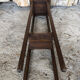 Sellette porte pot bois vintage