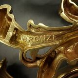 Pair of large Rocaille / Rococo / Baroque style wall lights