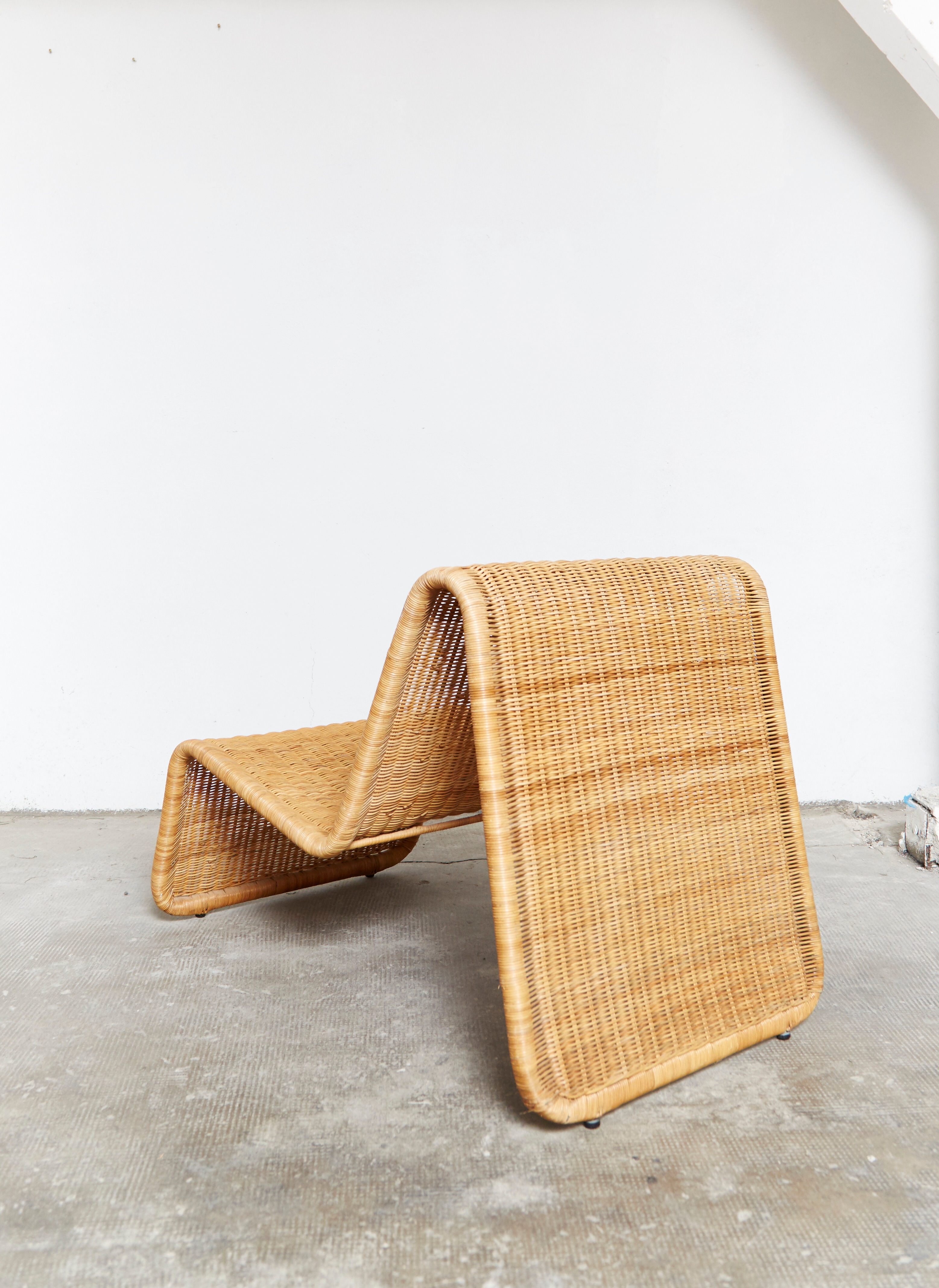 P3 rattan Liege by Tito Agnoli for Pierantonio Bonacina