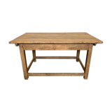 Table bistrot bar café restaurant XIXème en bois massif