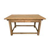 Table bistrot bar café restaurant XIXème en bois massif