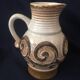 Ceramic jug or pitcher from the strehla fat lava workshops