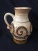 Ceramic jug or pitcher from the strehla fat lava workshops