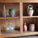 Green glazed terracotta confit pot