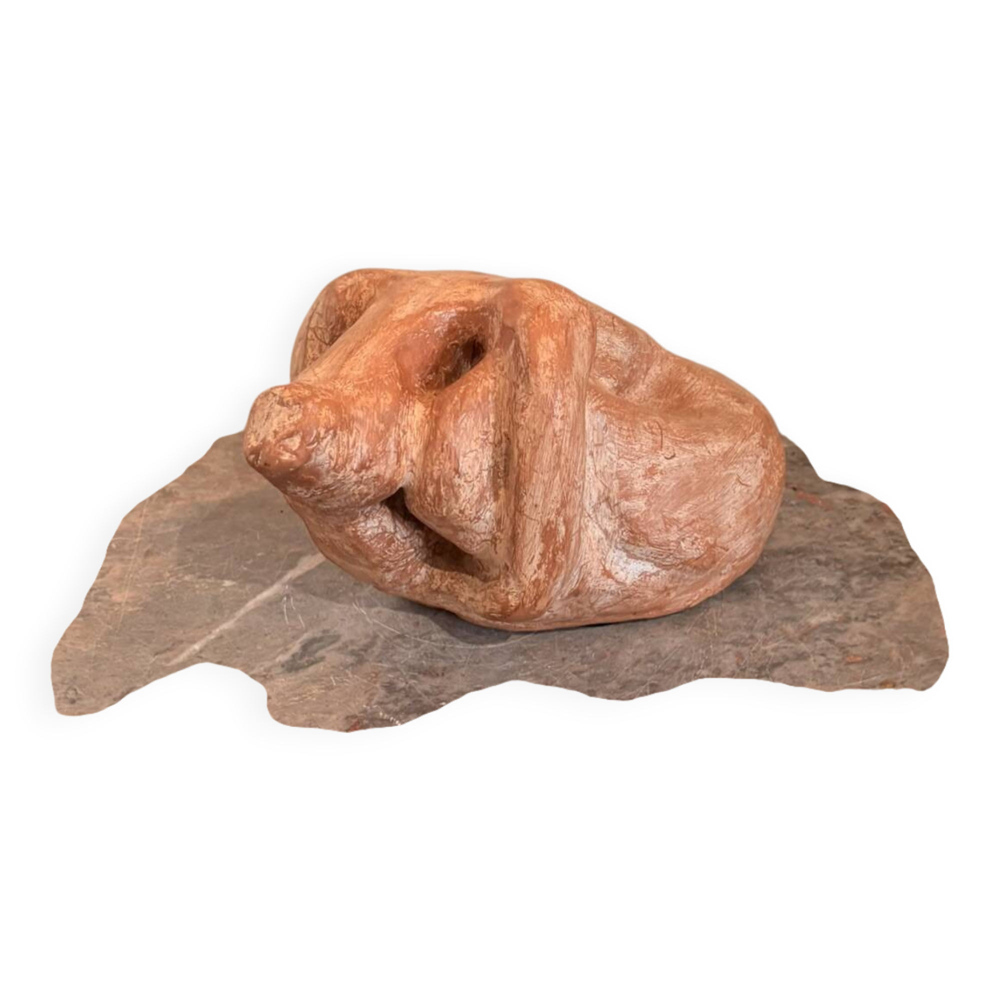 Sculpture Terracotta Statue Abstract Modern Female Nude