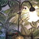 Reglable brass table lamp