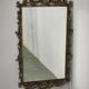Italian Rococo Revival Gilt Metal Wall Mirror, 1950s