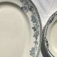 Flat dish grey blue HBCM Guadeloupe