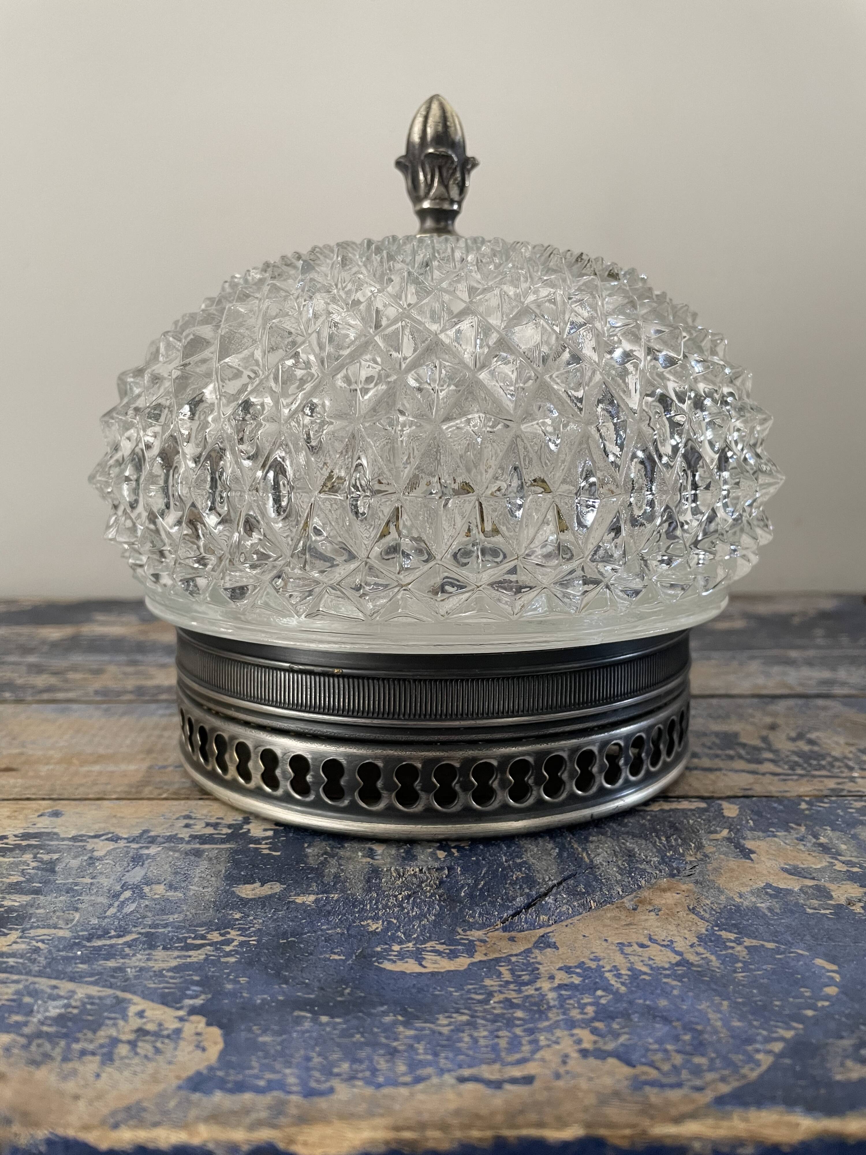 Ceiling lamp or wall lamp diamond tips