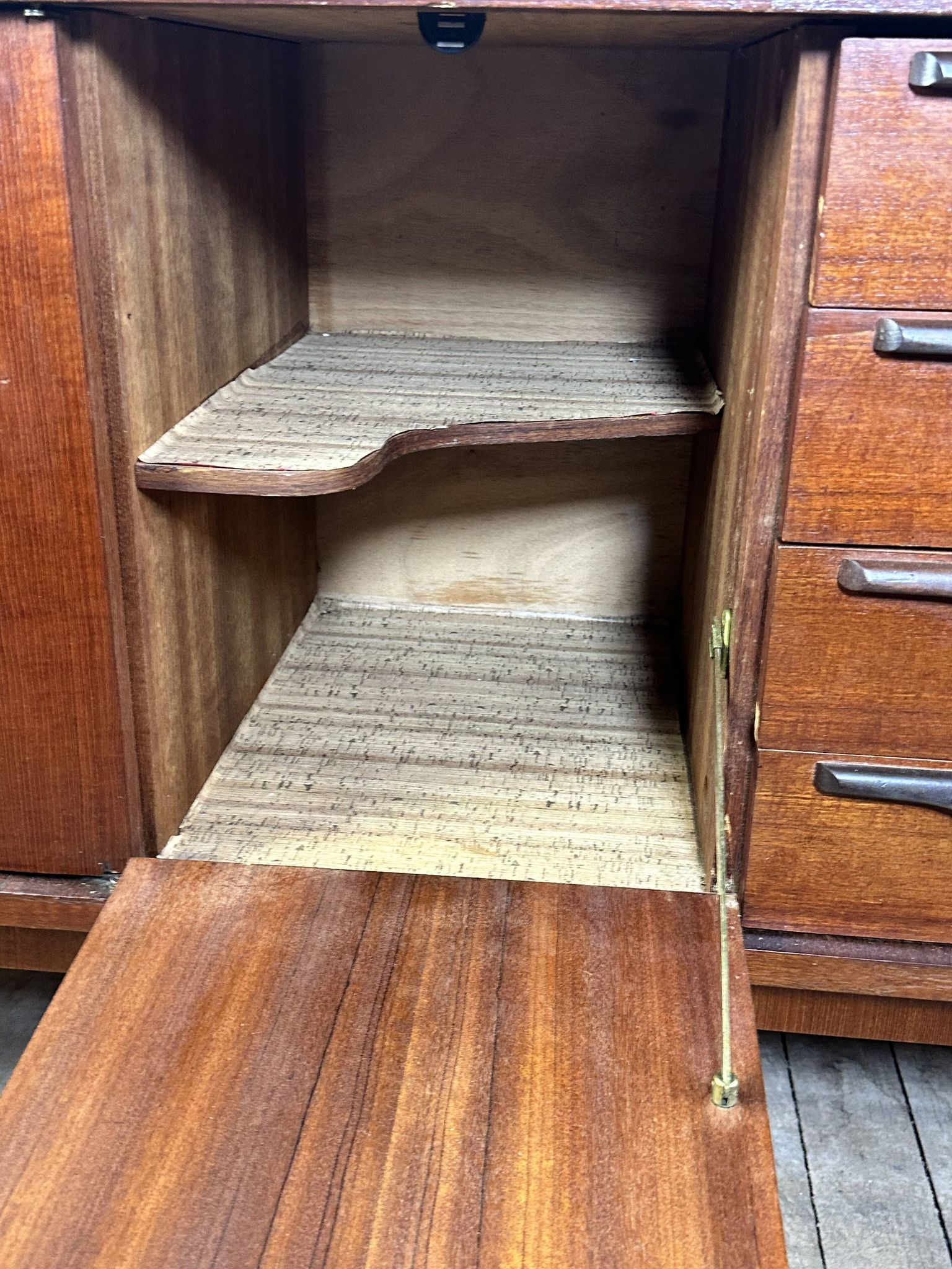 Vintage teak sideboard by Jentique furniture 1960