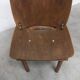 Chaise enfant atypique 1960 bois courbé