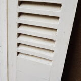 Volets à persiennes  anciens en bois