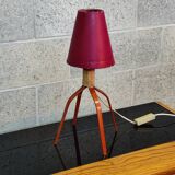Drevo Humpolec spider table lamp Czechoslovakia 1960