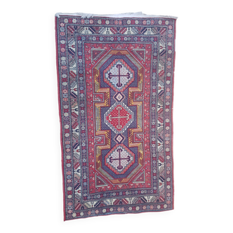 Handmade Persian rug 100% wool on cotton 118x207cm