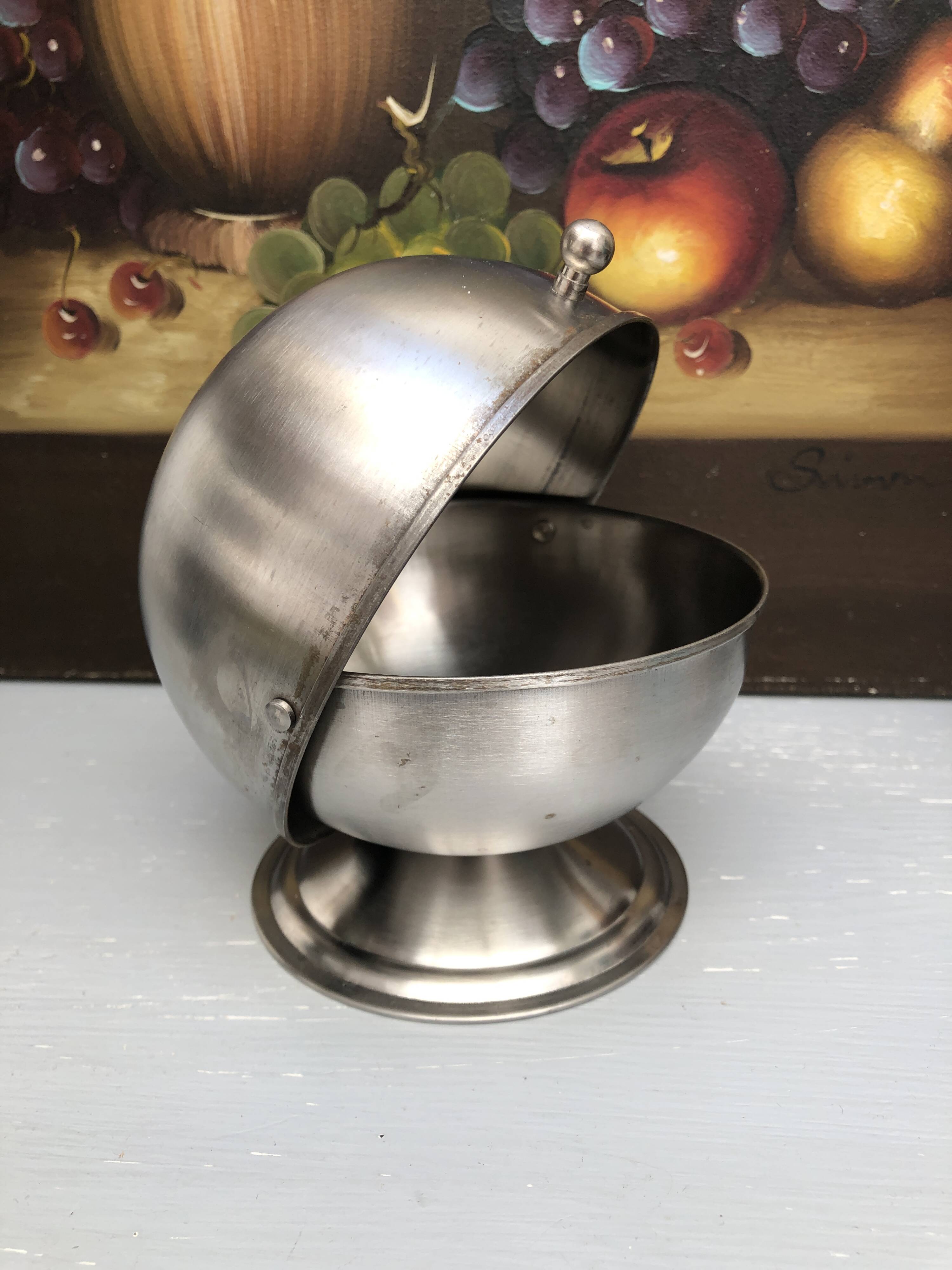 Old bistro counter sugar bowl