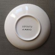 Dish / Soap holder in Italian enameled ceramic - 1950s/1960s