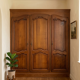 3 Louis XV style wardrobe doors in solid cherry wood