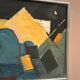 Swedish Oil on Canvas – “Abstract Composition” – Dated 1966 – Vintage