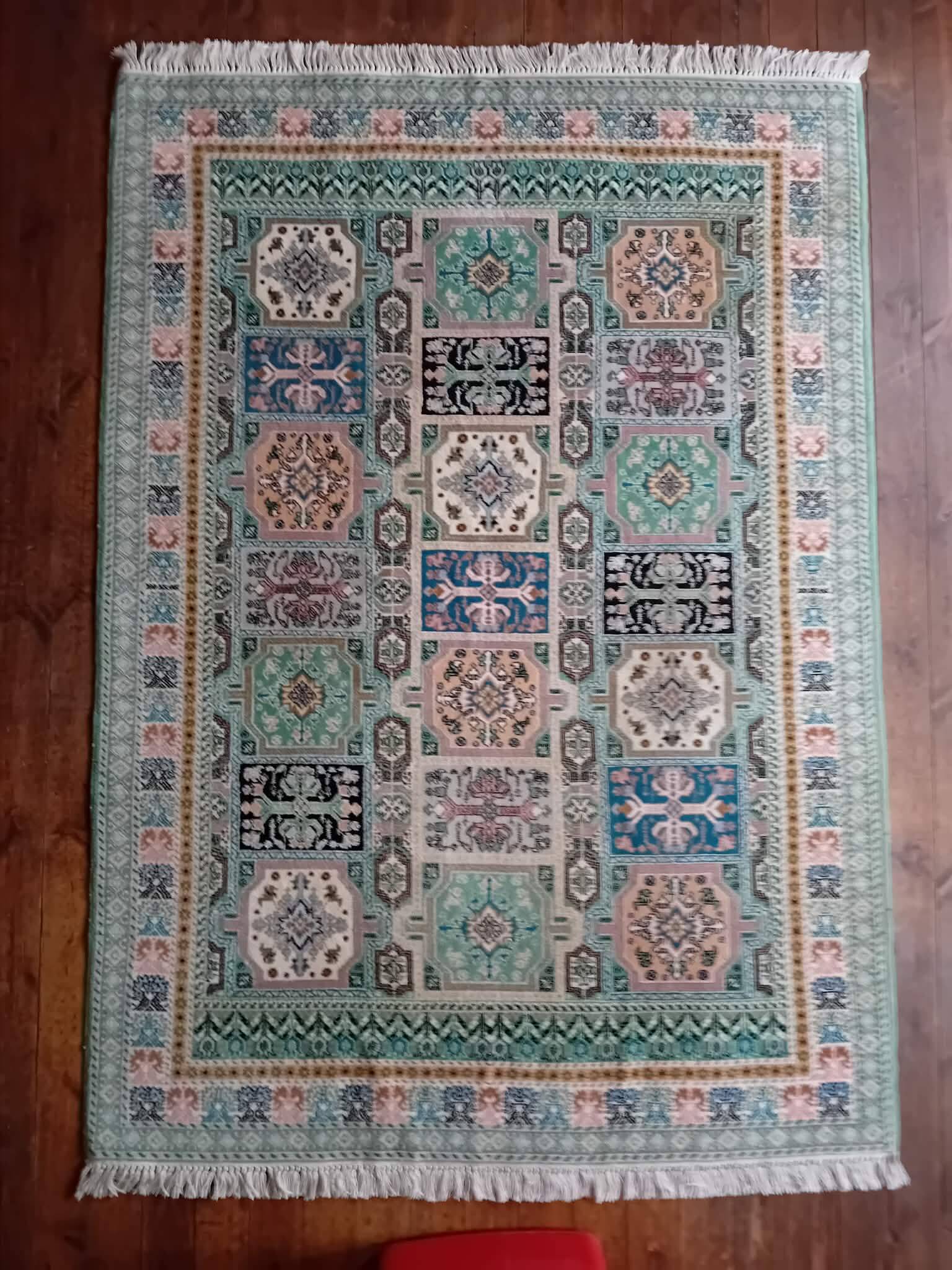 Handmade Berber rug Rabat 252x173cm
