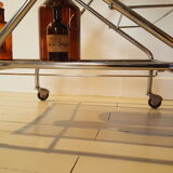 Vintage dessert with foldable wheels