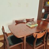 6 chairs in vintage Rio palissandre Denmark 1960 HP HANSEN MØBELINDUSTRI