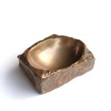 Bronze empty pocket by Monique Gerber, 1970s
