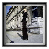 Photographie Silvia Kristel dans la mode (Emmanuelle 1974)