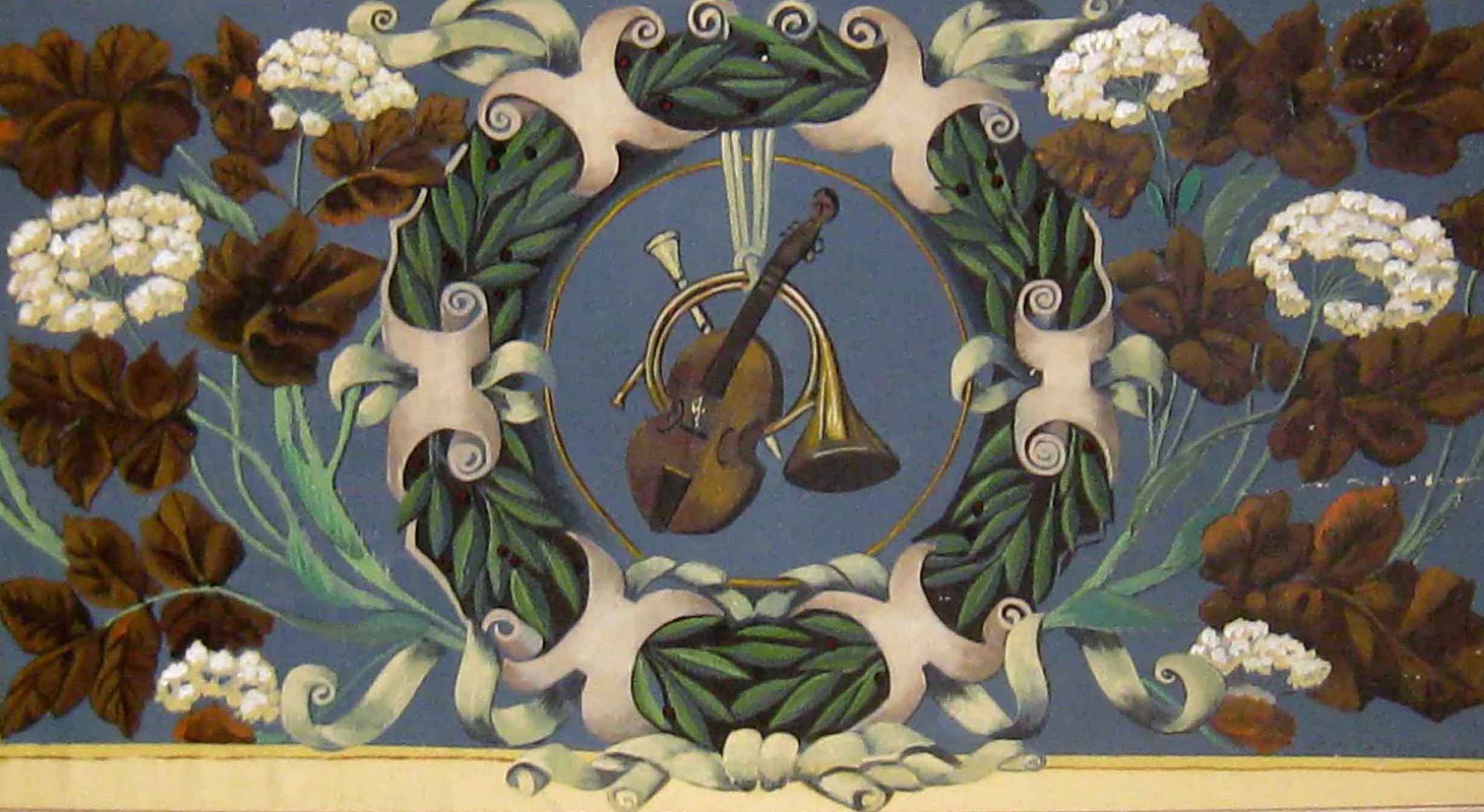 Tableau motif champêtre