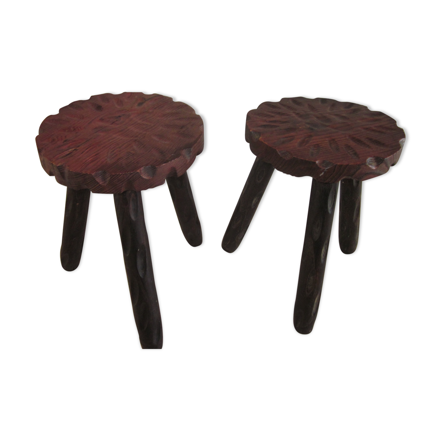 Pair of old stools