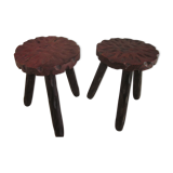 Pair of old stools