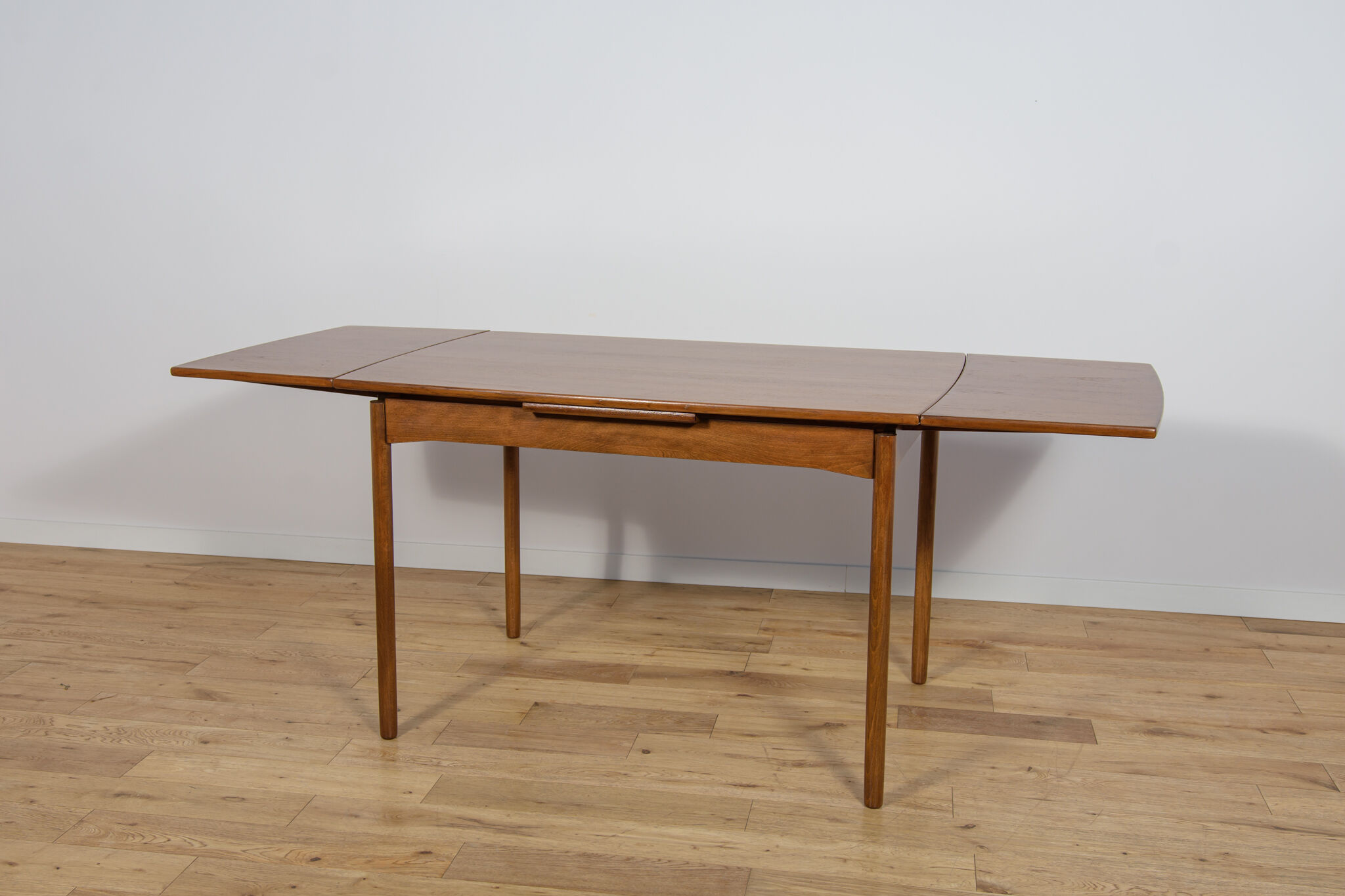Mid-century teak extendable dining table, Denmark, 1960s