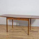 Mid-century teak extendable dining table, Denmark, 1960s