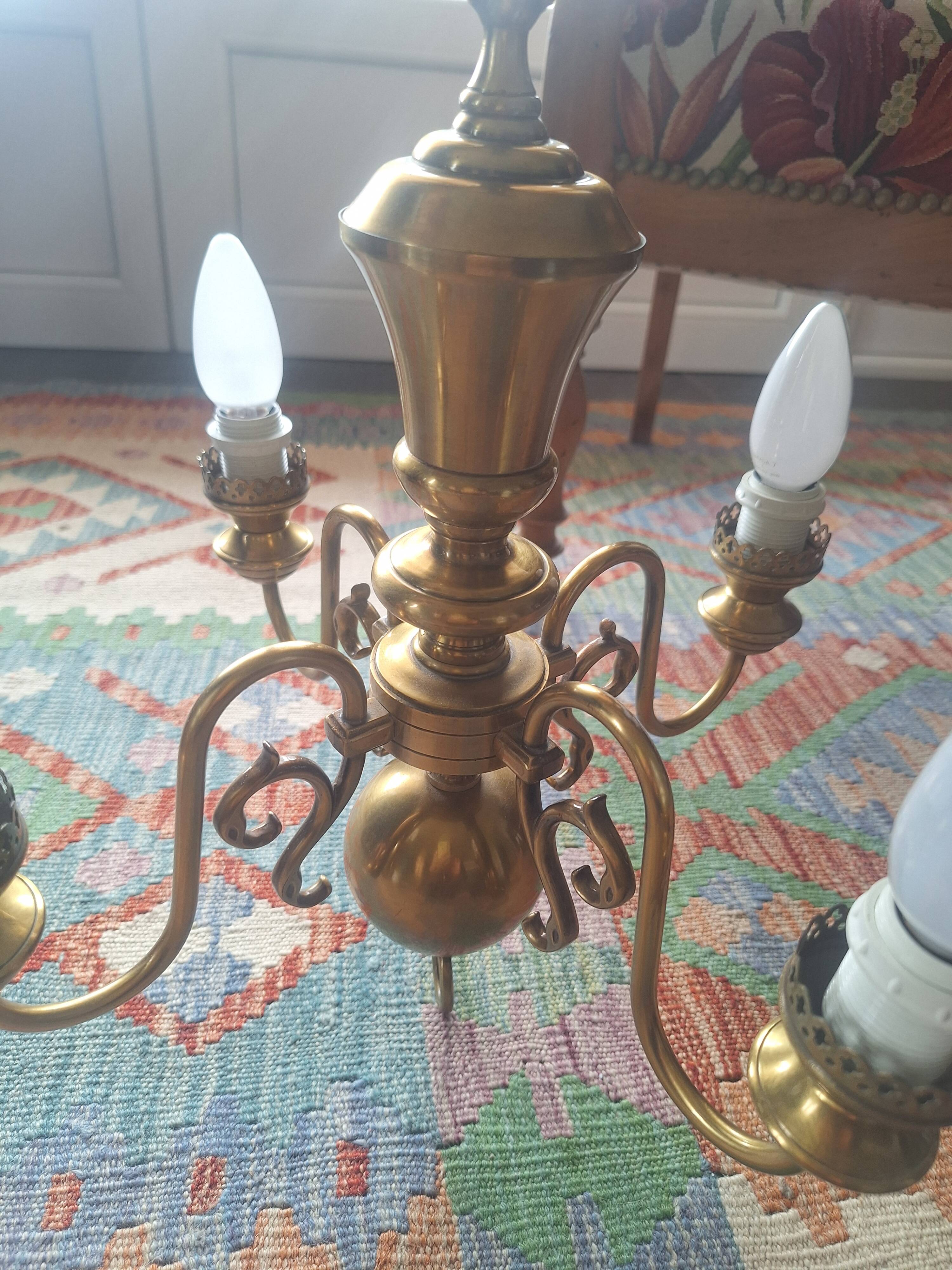 Lustre laiton verre