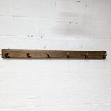 6-hook wall-mounted coat rack