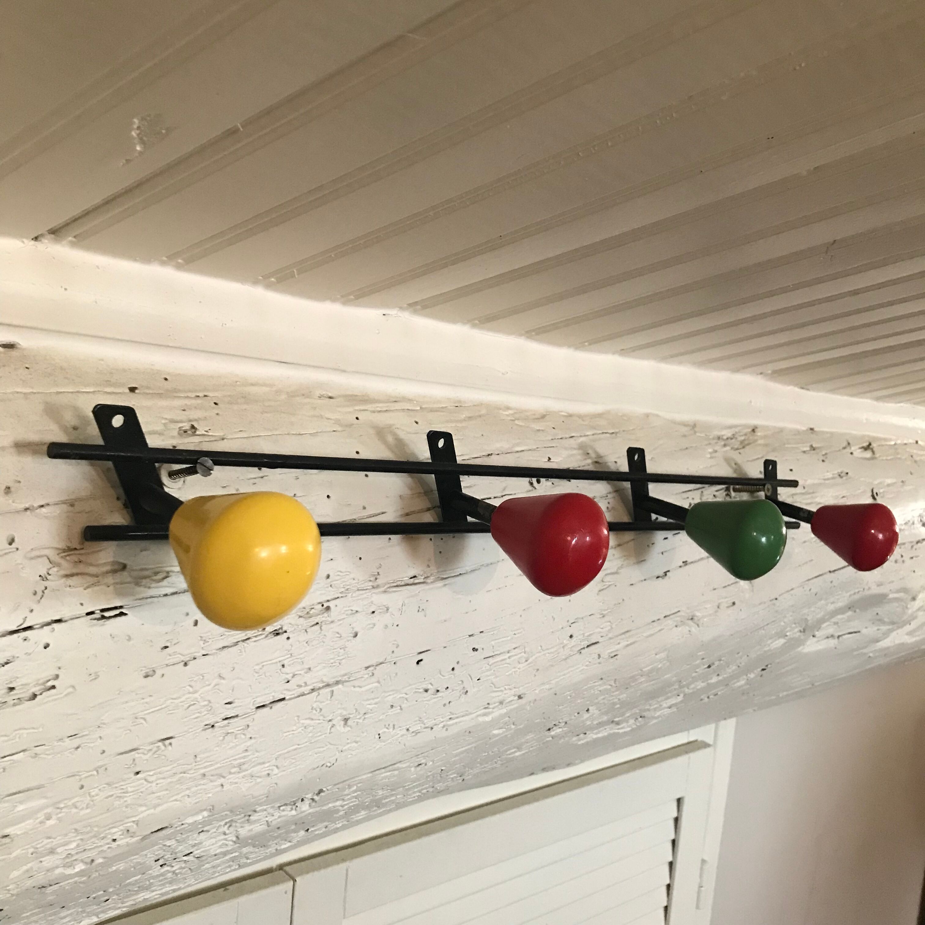 Vintage patère 4 heads