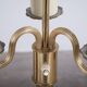 Danish 3-Arm Floor Lamp in Brass, 1960s