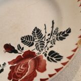 Lot 5 mismatched plates iron earth