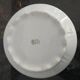 Large Saint-Amand salad bowl with mimosa decoration