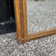 Louis XV style mirror in stuccoed and gilded wood, circa 1880