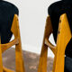 Set de 3 chaises par Juliusz Kędziorek 1960's