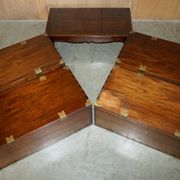 Quatre caissons de campagne chinois empilables, circa 1880