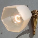 Bronze wall and glass sand art deco 1925