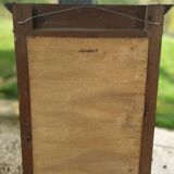 Antique olive green mirror